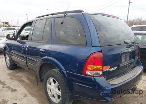 2002 Oldsmobile Bravada из США, поврежденный, VIN 1GHDT13S522128487